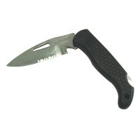 Forniture Nautiche Coltello serramanico acciaio inox e aprigrilli