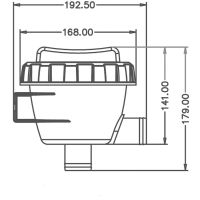 Filtro acqua in plastica lt.300/h - foto 2
