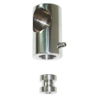 Forniture Nautiche Raccordo terminale per corrimano 35mm