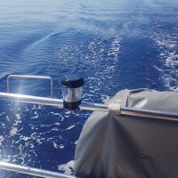 Luce Marina Solare LED Nuova Rade IP65 per Barca e Luce di Fonda – Batteria Ricaricabile - foto 2