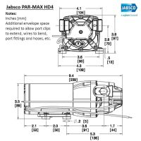 Pompa autoclave Jabsco PAR-Max HD4 portata 15 l/min - foto 2