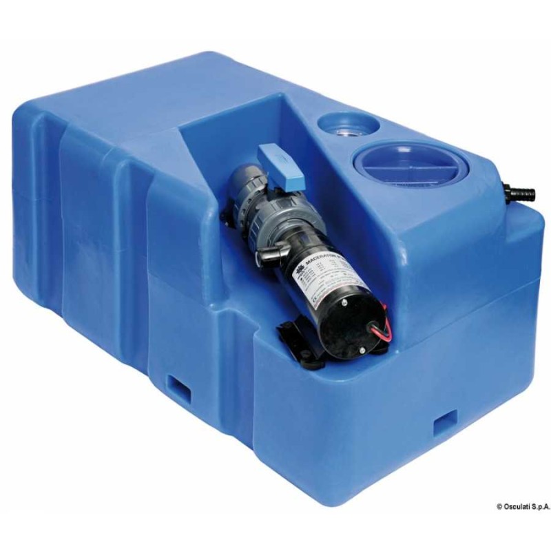 Serbatoio acque nere con maceratore orizzontale - foto 1