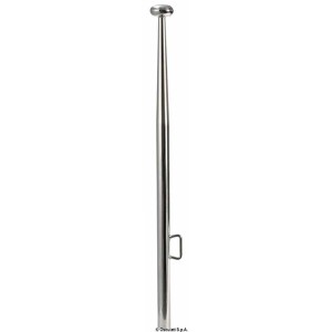 Osculati Asta portabandiera in acciaio inox AISI 316 lucidata a specchio. Ogiva terminale.