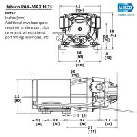 Pompa autoclave Jabsco PAR-Max HD3 portata 11 l/min - foto 2