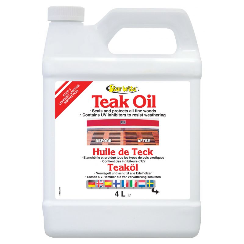 Star Brite Teak Oil – Olio Protettivo per Teak Marino - foto 1