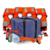 Kit Sicurezza Barca 4 Persone Entro 6 Miglia – Dotazioni Complete in Borsa Impermeabile - foto 2