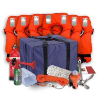 Kit Sicurezza Barca 6 Persone Entro 6 Miglia – Dotazioni Complete in Borsa Impermeabile