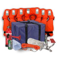 Kit Sicurezza Barca 6 Persone Entro 3 Miglia – Dotazioni Complete in Borsa Impermeabile